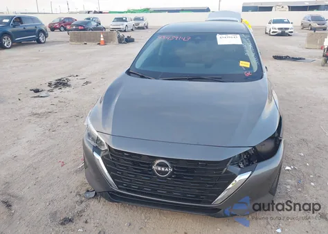 2025 Nissan Sentra S из США, поврежденный, VIN 3N1AB8BV0SY267799